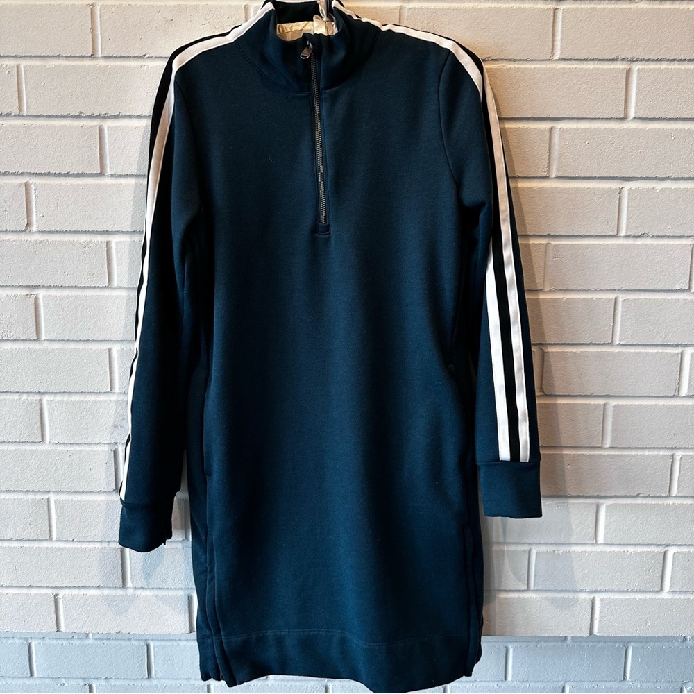 Athleta teal sweatshirt tunic